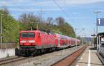DB 114 004 mit RE aufgenommen in Gaildorf-West 06.05.2017