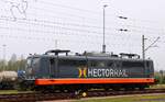 Hectorrail Deutschland 162.003  Metropolis  (91 80 6151 027-0, REV/NNR 9/24.11.16)  Nasses Dreieck  Hohe Schaar 29.10.2022 II