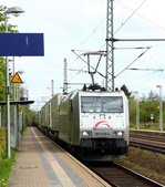 TXL 185 539-4 mit dem DGS 40562bei der Durchfahrt in Schleswig.