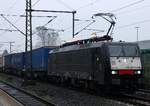 MRCE/TXL 189 908-7(REV/LD X/09.08.12, Class189-VD) mit dem 405xx aus Verona aufgenommen beim Halt in Schleswig.18.10.2015