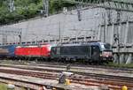 MRCE X4E-701 und DB 193 350 mit KLV am Brenner 18.07.2019