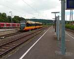 AVG 963 als S41 nach Mosbach Baden verlässt Necksrelz. 28.8.2023