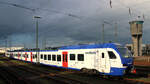 Nordbahn ET 022 (1429 022 ff) in der Abstellung Hamburg Altona. Hamburg 23.03.2023