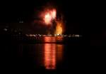 Das Feuerwerk  Rhein in Flammen  bei Oberwesel beginnt...14.09.2013