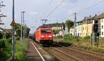 br-6-185-traxx-f140-ac1ac2-db/824769/db-185-258-1-mit-kesselzug-festgehatten DB 185 258-1 mit Kesselzug festgehatten in Bad Hönningen 12.09.2023
