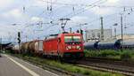br-6-187-traxx-f140-ac3-db/825012/db-187-145-8-untfkr-x111217-mit DB 187 145-8 Unt/FKR X/11.12.17 mit Kesselzug und grupften DB Keks. Neuwied 13.09.2023