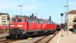 DB 218 456-2 + 499-2, Friedrichshafen 02.06.2012