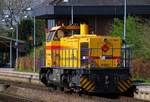 Strukton 303007/2275 307-1 als DGV 41787 auf dem Weg nach Padborg aufgenommen in Schleswig, die Lok kam aus Bad Bentheim 21.04.2014 (03500)