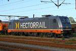 Hectorrail 241.011-4  C-3PO  stand am 08.06.2013 abgestellt im Pbf/Gbf Padborg.