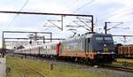 Hectorrail 241.011-4  C3PO  hat den Snälltåget übernommen und verlässt hier Pattburg/DK Richtung Schweden. 06.03.2022 II