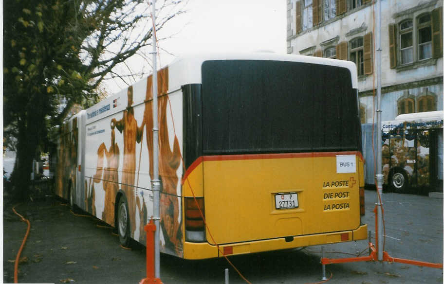 (028'204) - PTT-Regie - P 27'731 - Volvo/Hess am 18. November 1998 in Thun, Aarefeld (150 Jahre Bundesstaat)