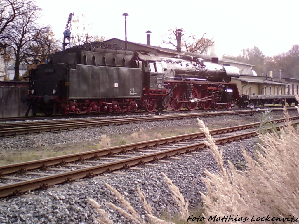 03 1010 abgestellt im Bahnhof Putbus am 27.10.12