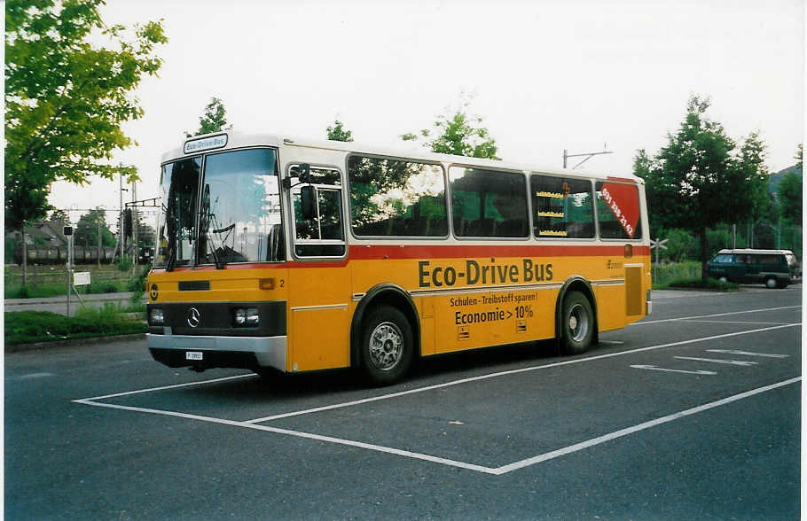 (031'626) - PTT-Regie - P 19'915 - Mercedes/Lauber (ex Lehner, Brchen Nr. 2) am 29. Mai 1999 in Thun, Seestrasse