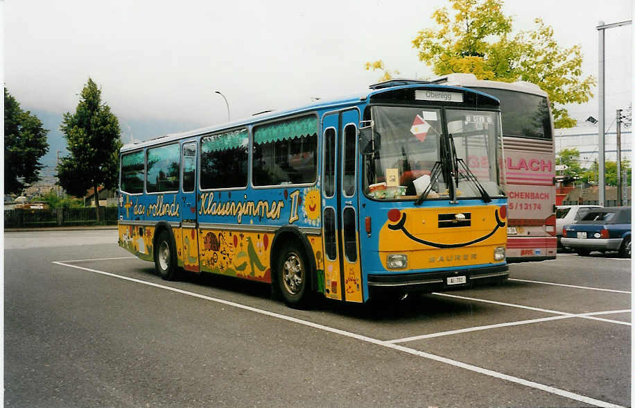 (034'609) - Oberdorfer, Oberegg - AI 701 - Saurer/Hess (ex P 24'252) am 15. Juli 1999 in Thun, Seestrasse