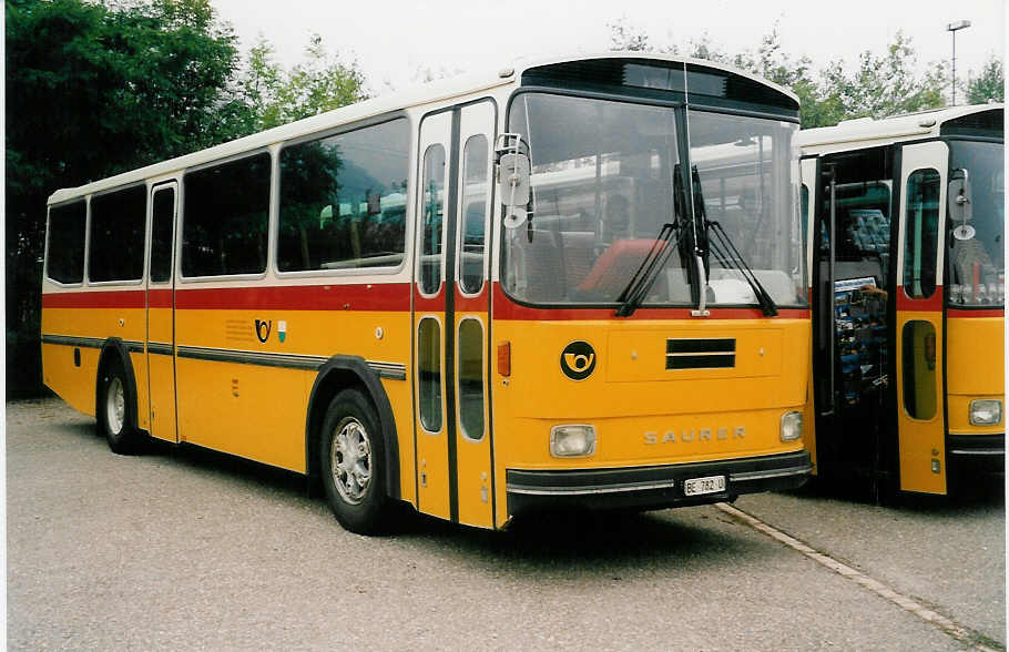 (035'904) - Schr, Aegerten - BE 782 U - Saurer/Tscher (ex P 24'239) am 28. August 1999 in Oensingen, Saurertreffen