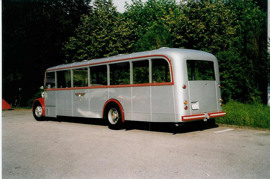 (036'029) - BSU Solothurn - Nr. 11/SO 20'727 - FBW/Hess am 28. August 1999 in Burgdorf, Markthalle