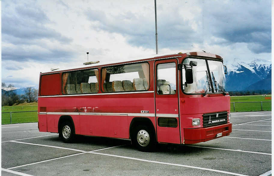 (045'414) - Sommer, Toffen - BE 279'307 - Magirus-Deutz am 19. Mrz 2001 in Thun-Lerchenfeld, Waldeck