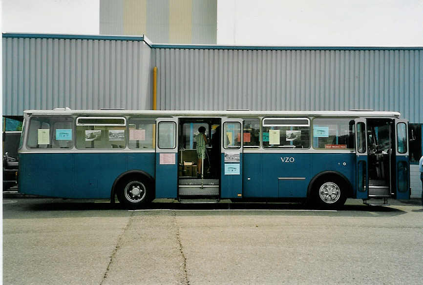 (053'801) - VZO Grningen - Nr. 14 - FBW/Tscher am 15. Juni 2002 in Hinwil, AMP