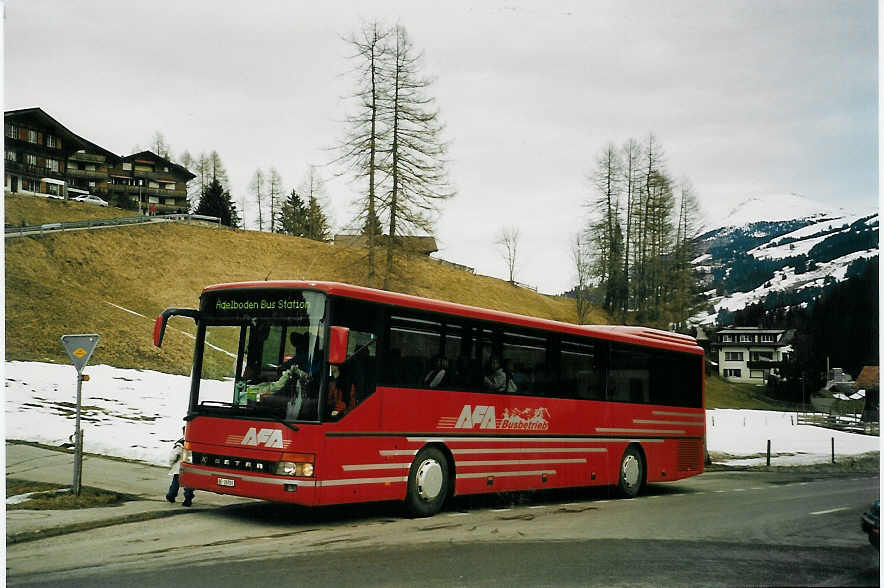 (065'709) - AFA Adelboden - Nr. 11/BE 26'701 - Setra am 22. Februar 2004 in Adelboden, Oey