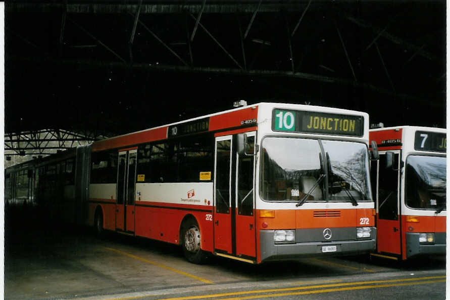 (066'301) - TPG Genve - Nr. 272/GE 96'083 - Mercedes am 21. Mrz 2004 in Genve, Dpt