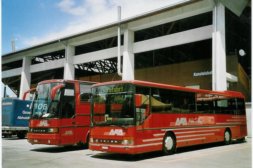 (068'805) - AFA Adelboden - Nr. 11/BE 26'701 - Setra am 3. Juli 2004 in Thun, Grabengut