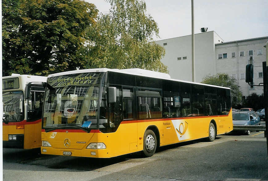 (071'515) - Rattin, Schaffhausen - Nr. 34/SH 6134 - Mercedes am 4. Oktober 2004 in Schaffhausen, Garage