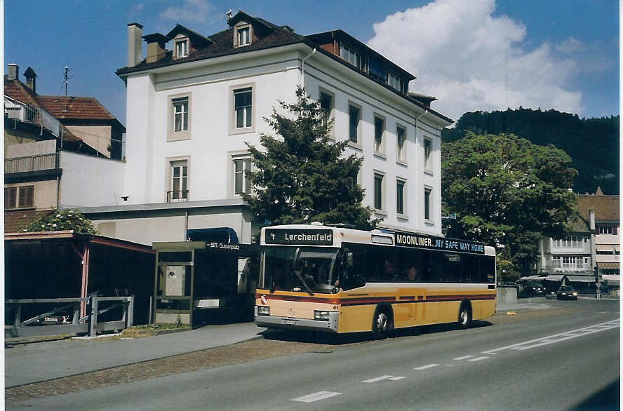 (077'410) - STI Thun - Nr. 61/BE 452'461 - Mercedes/R&J am 12. Juni 2005 in Thun, Guisanplatz