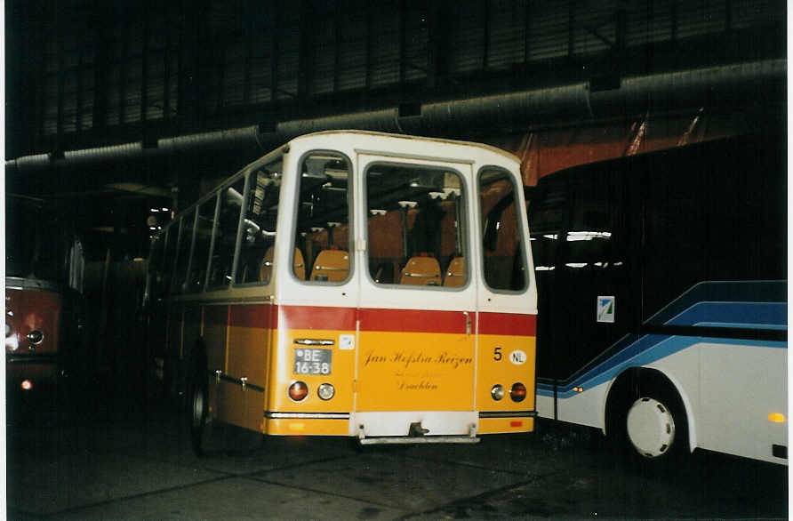 (078'803) - FRAM Drachten - Nr. 5/BE-16-38 - FBW/FHS (ex P 24'184) am 21. Juli 2005 in Drachten, Autobusmuseum