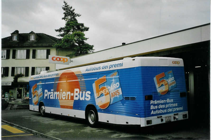 (079'526) - Coop Schweiz, Basel - ZG 69'145 - Mercedes (ex VBZ Zrich) am 23. August 2005 in Thun, Coop Schnau