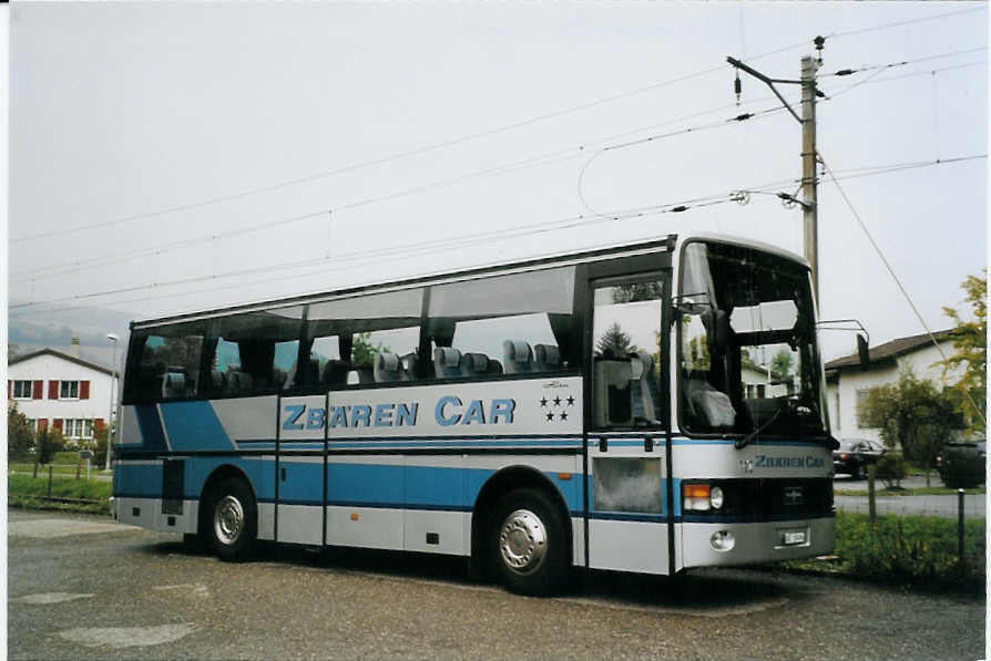 (081'101) - Zbren, Konolfingen - BE 19'496 - Van Hool am 19. Oktober 2005 in Konolfingen, Garage