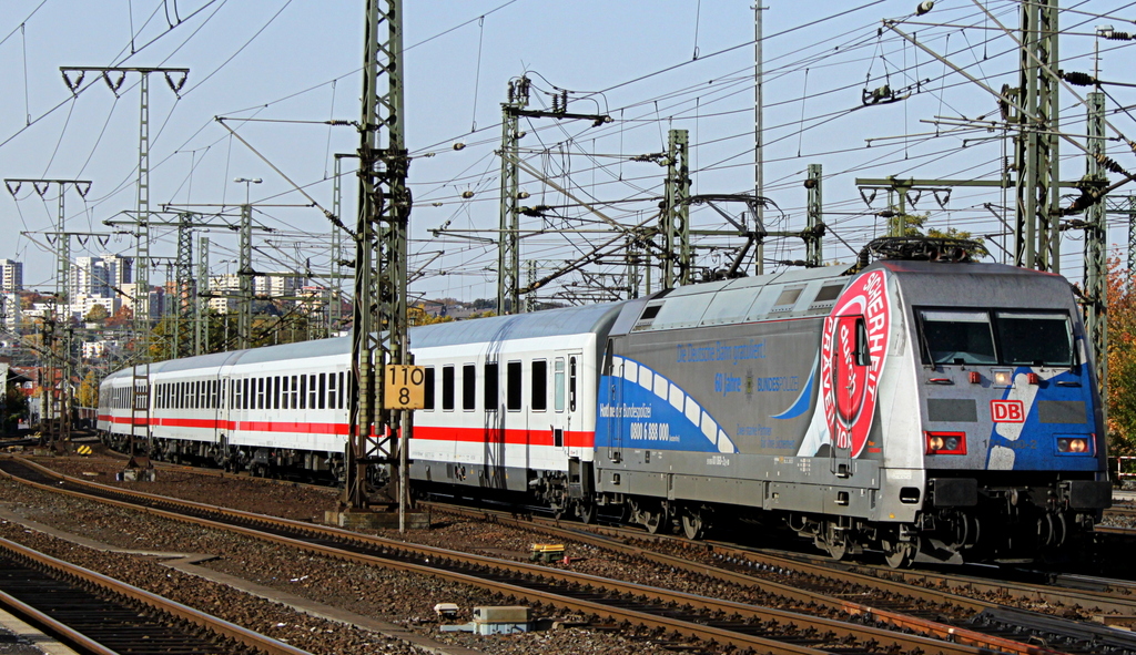 101 060 mit IC am 19.10.12 in Fulda