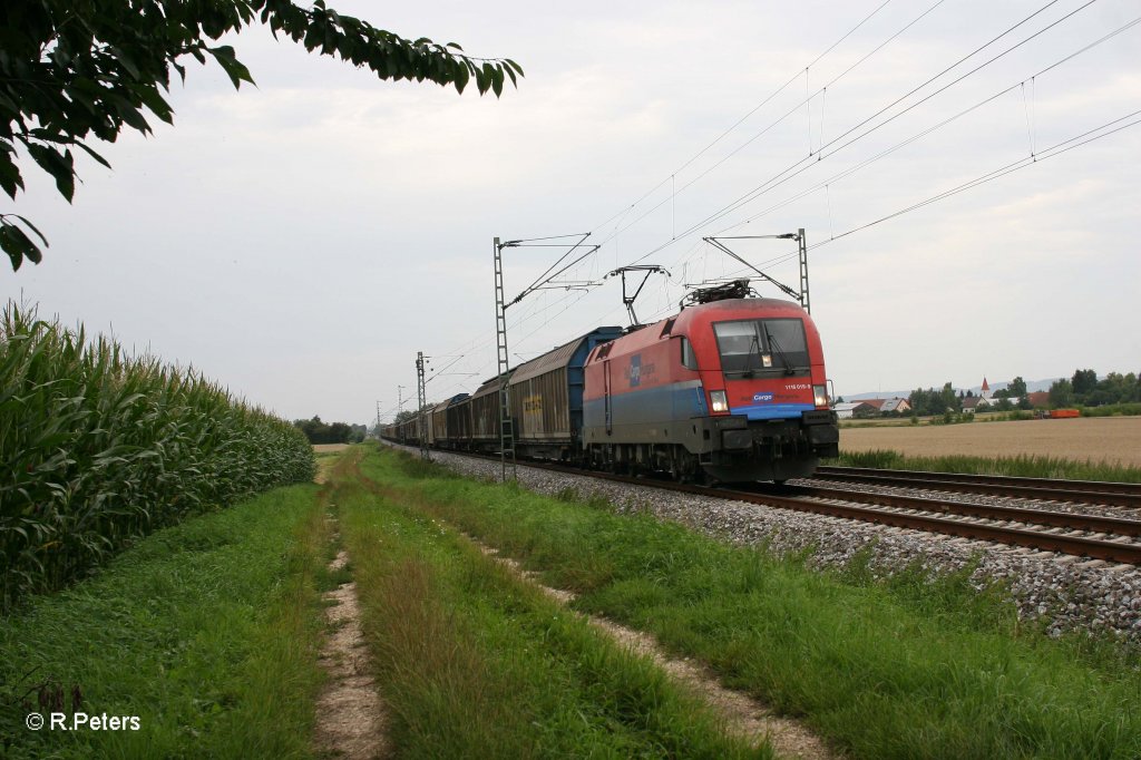 1116 019-9 mit Audizug bei Moosham. 03.08.11