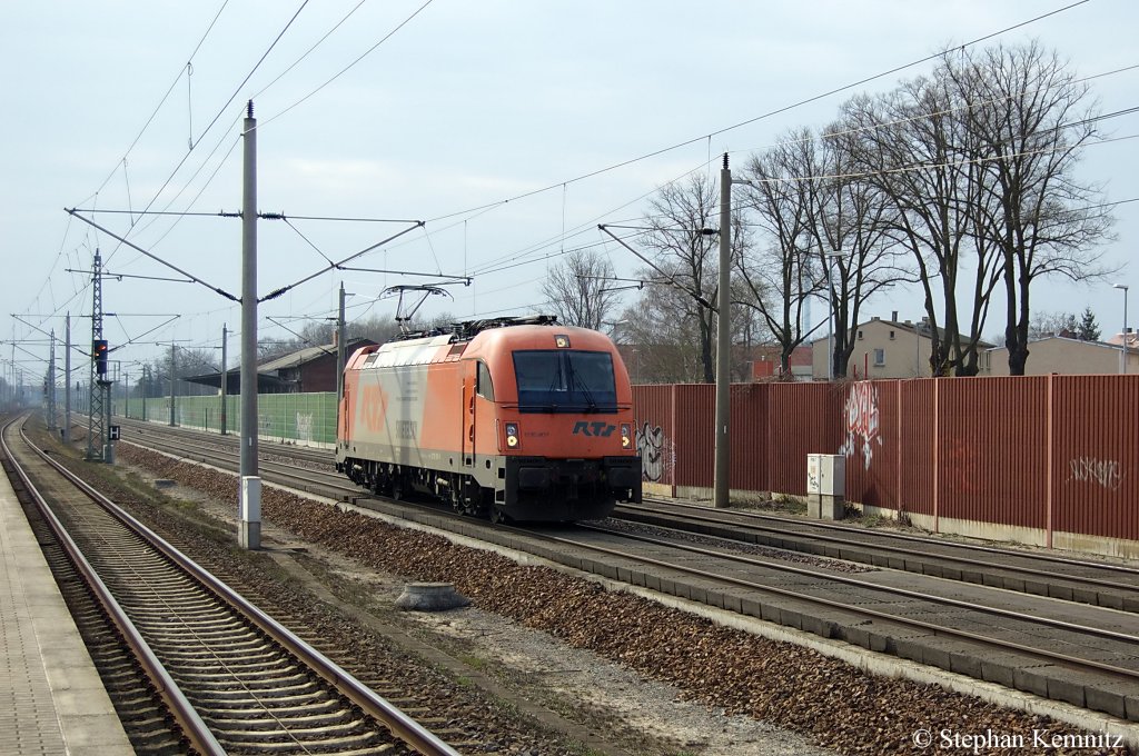 1216 901 RTS als Lz in Rathenow in Richtung Wustermark unterwegs. 03.04.2011