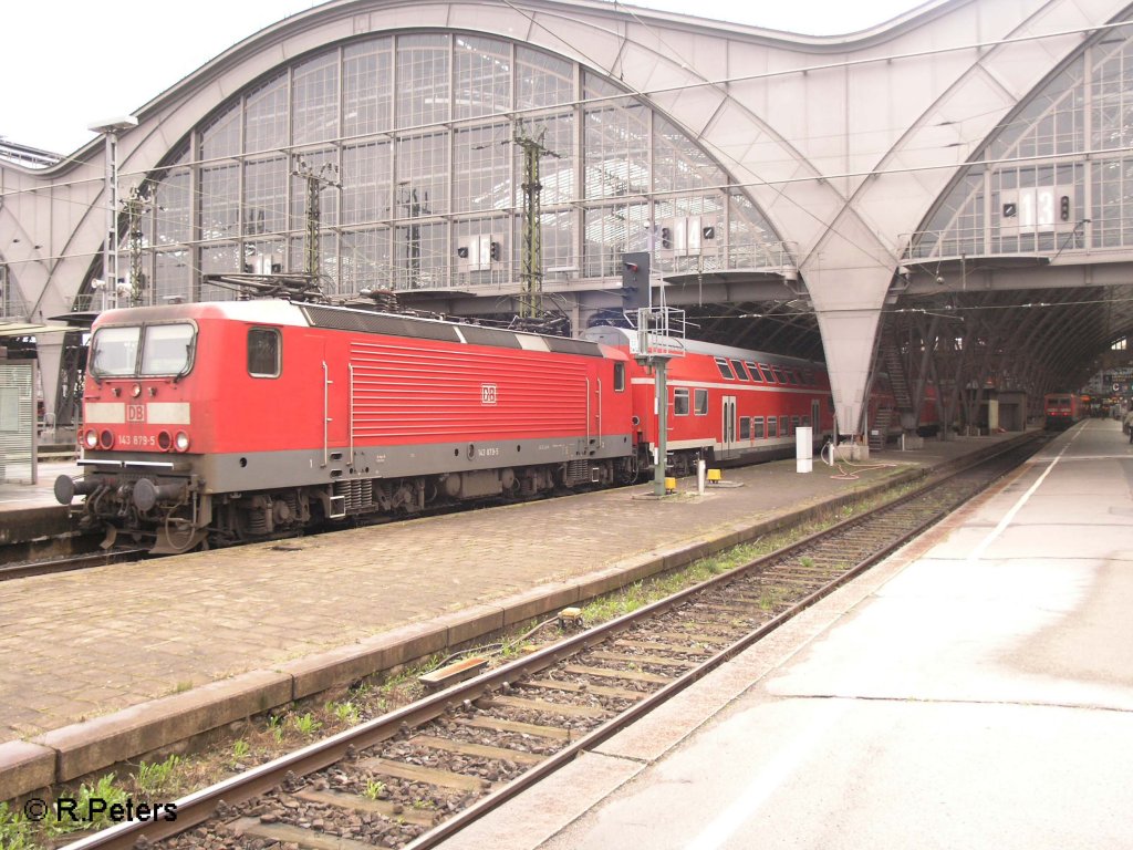 143 879-5 verlsst Leipzig HBF . 16.03.08