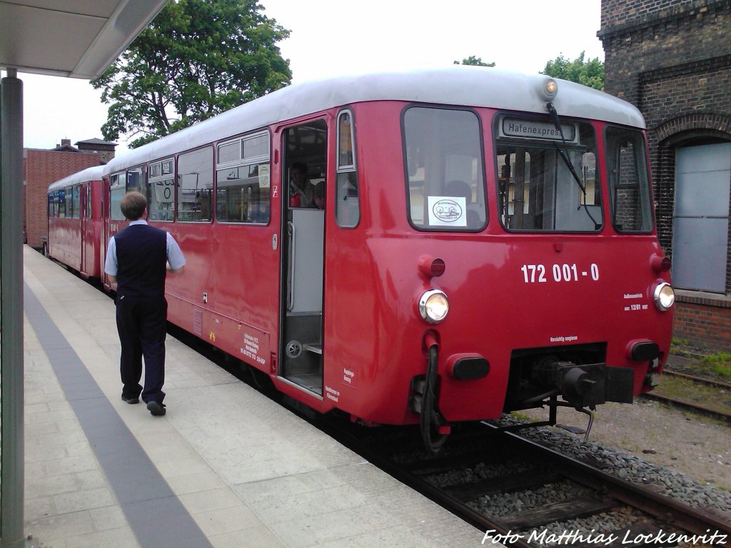 172 001-0 & 172 601-7 im Bahnhof Bergen auf Rgen am 2.6.13