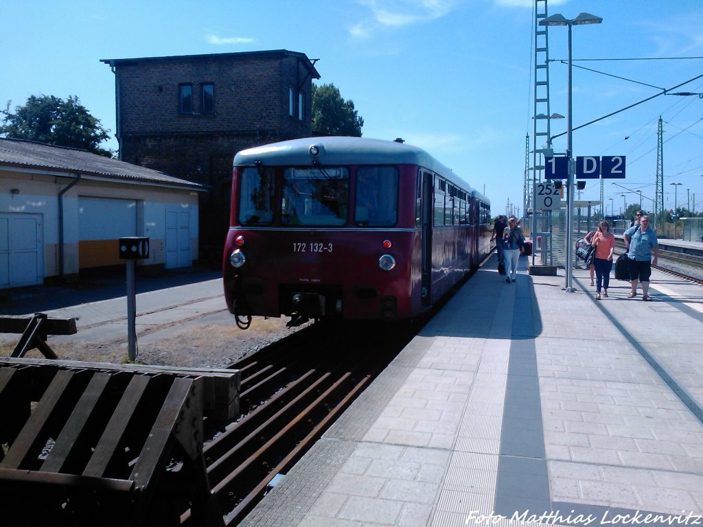 172 171 & 172 132 im Bahnhof Bergen auf Rgen am 28.7.13