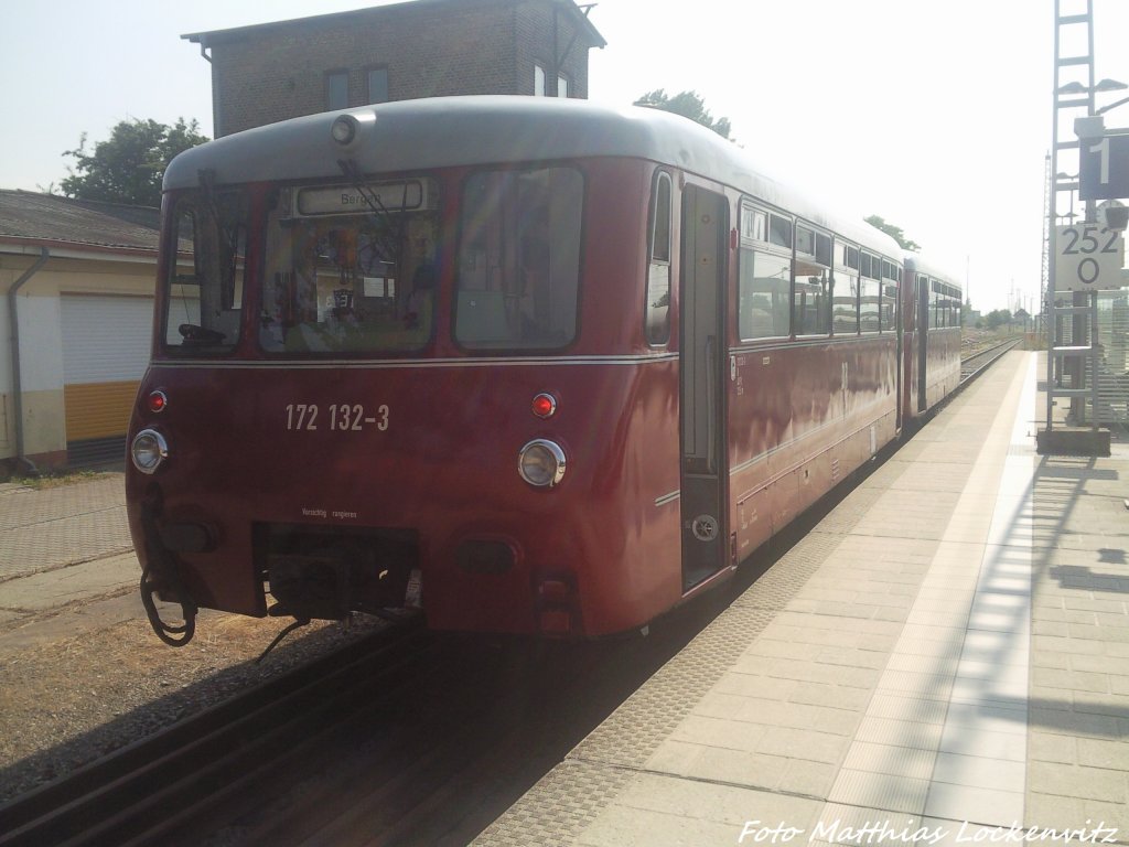 172 171 & 172 132 im Bahnhof Bergen auf Rgen am 27.7.13