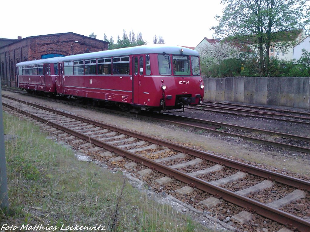 172 171-1 & 172 132-3 abgestellt in Bergen auf Rgen am 11.5.13