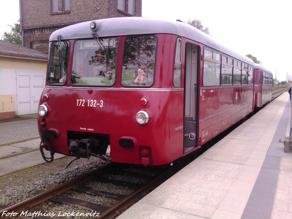 172 171-1 & 172 132-3 im Bahnhof Bergen auf Rgen am 11.5.13