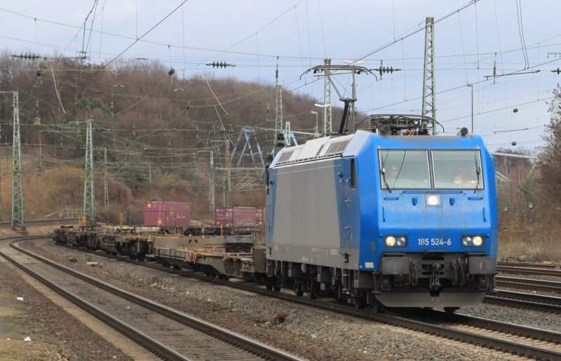 185 524 (Crossrail) am 27.02.2010 in Kln West