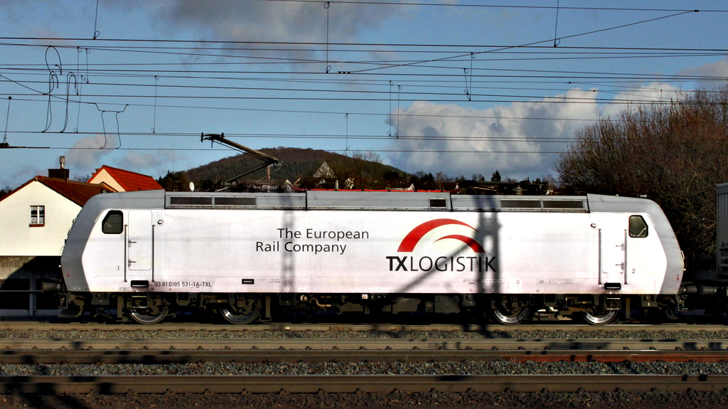 185 531 mit Gterzug am 14.01.12 in Fulda