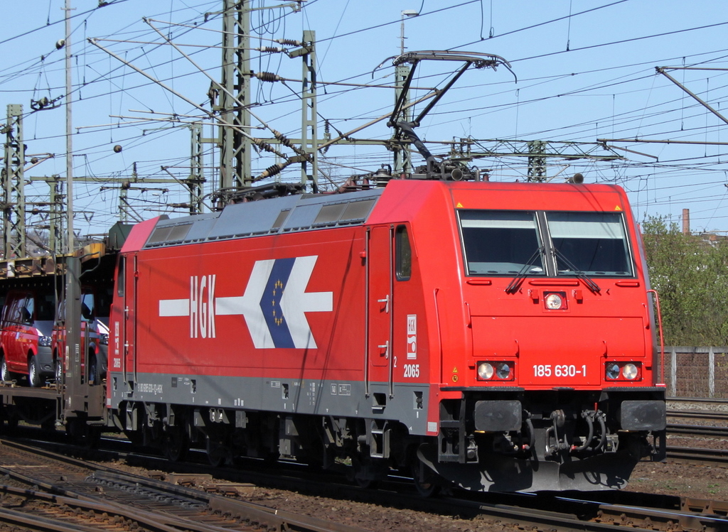 185 630-1 der HGK am 09.04.11 in Fulda

