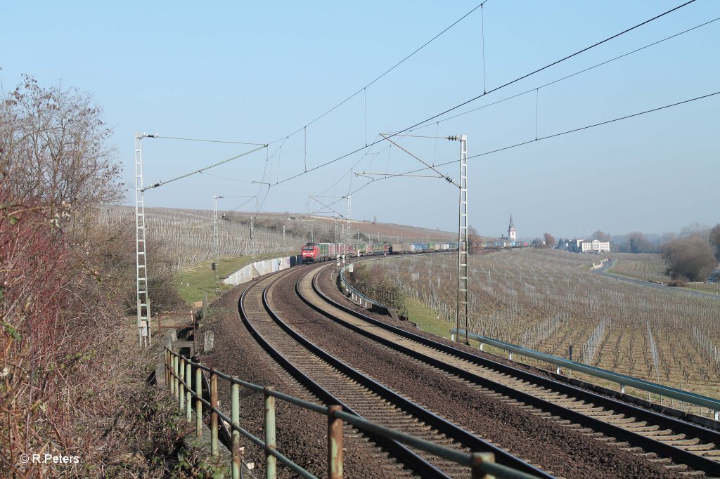 189 001-1 mit dem Arcese bei Hattenheim am Rhein Version 1. 05.03.13