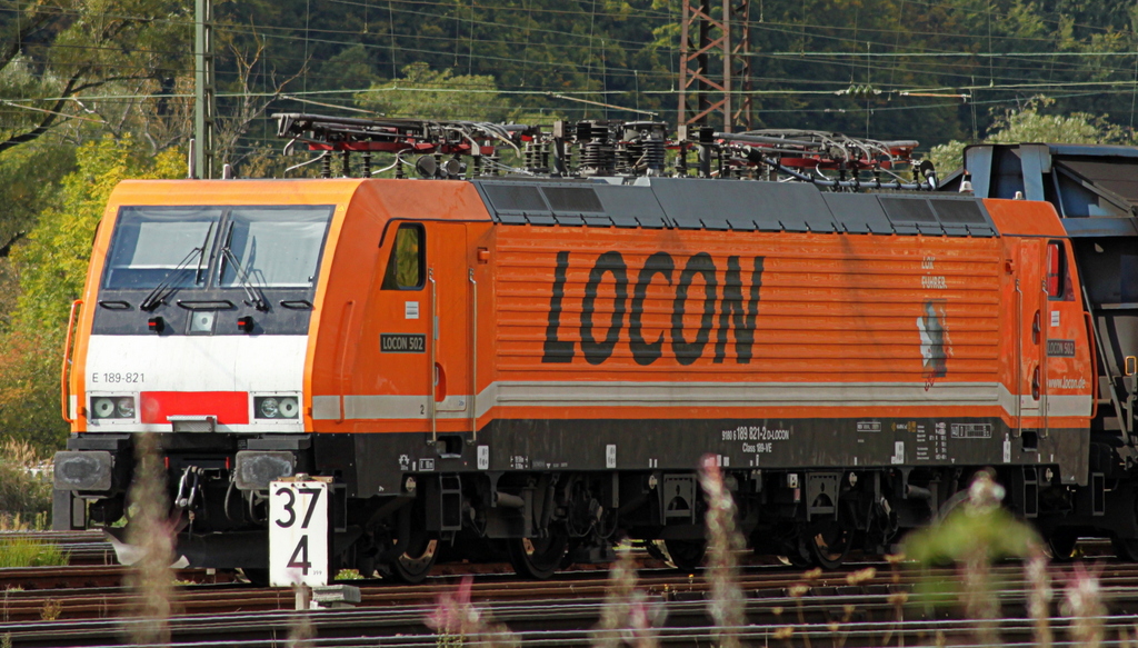 189 821 LOCON 502 am 03.10.12 in Gemnden