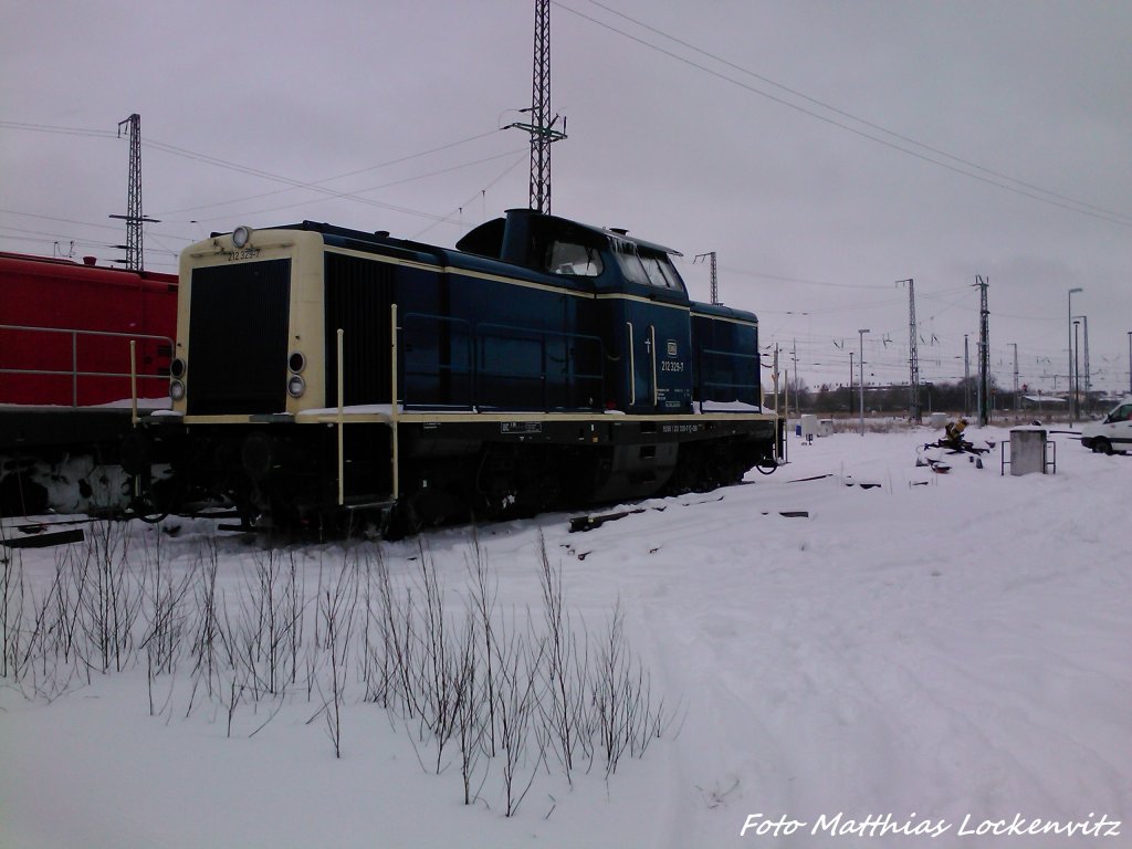 212 329 auf Bereitschaft in Stralsund am 21.3.13