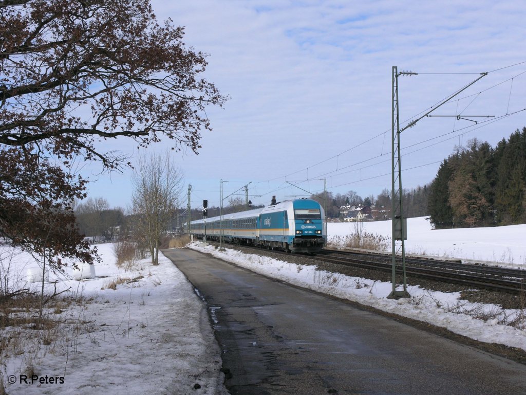 223 064 lsst Geltendorf hinter sich mit dem ALX38705+39955 Mnchen. 28.02.09
