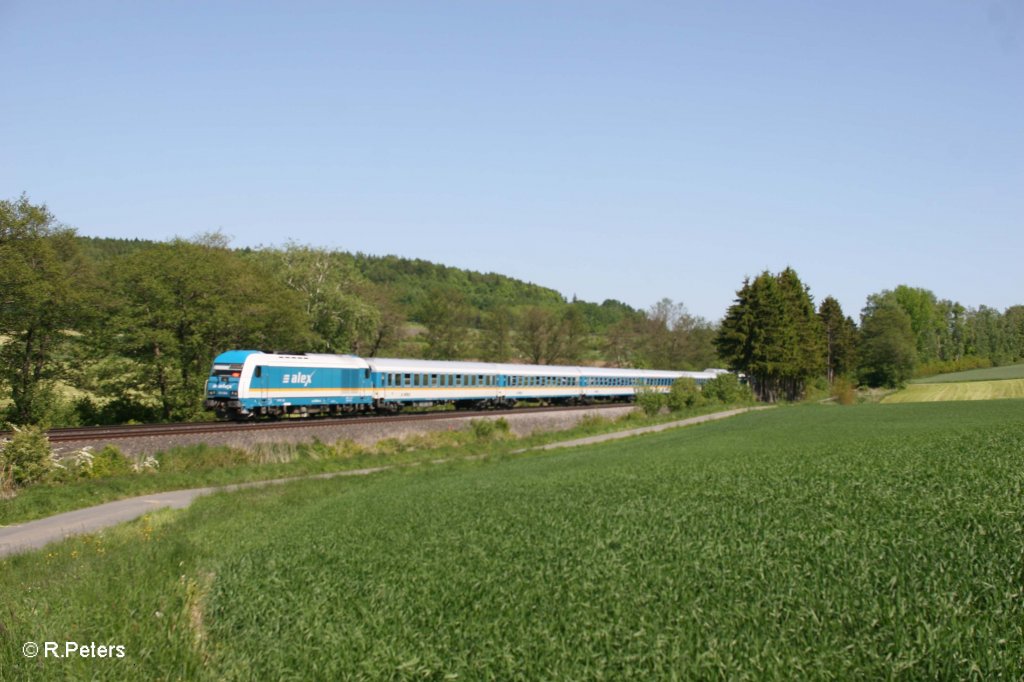 223 064 mit dem ALX84106 Mnchen - Hof bei Lengenfeld. 20.05.12