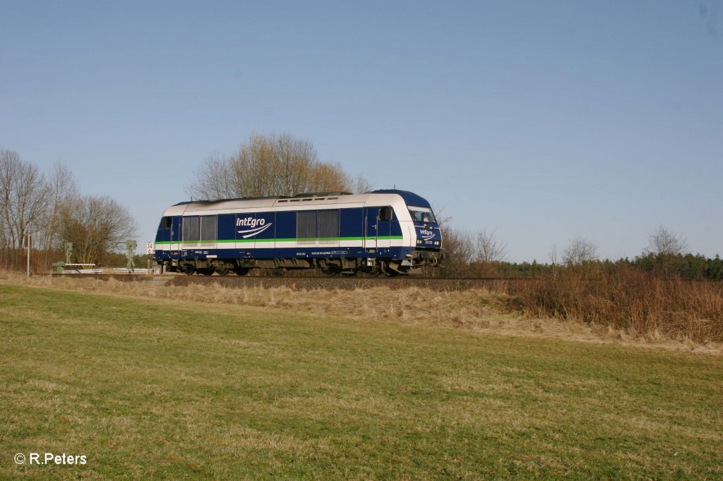 223 152 rollt solo zum ATW Wiesau bei Schnfeld. 25.03.12