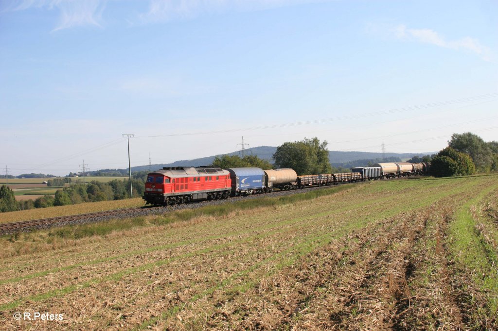 232 230-1 mit dem 45362 bei Brand. 16.09.12