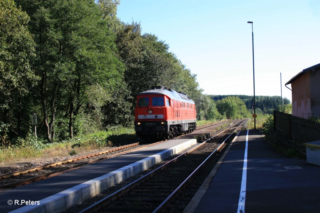 232 255-0 Lz in Reuth bei Erbendorf. 14.09.11